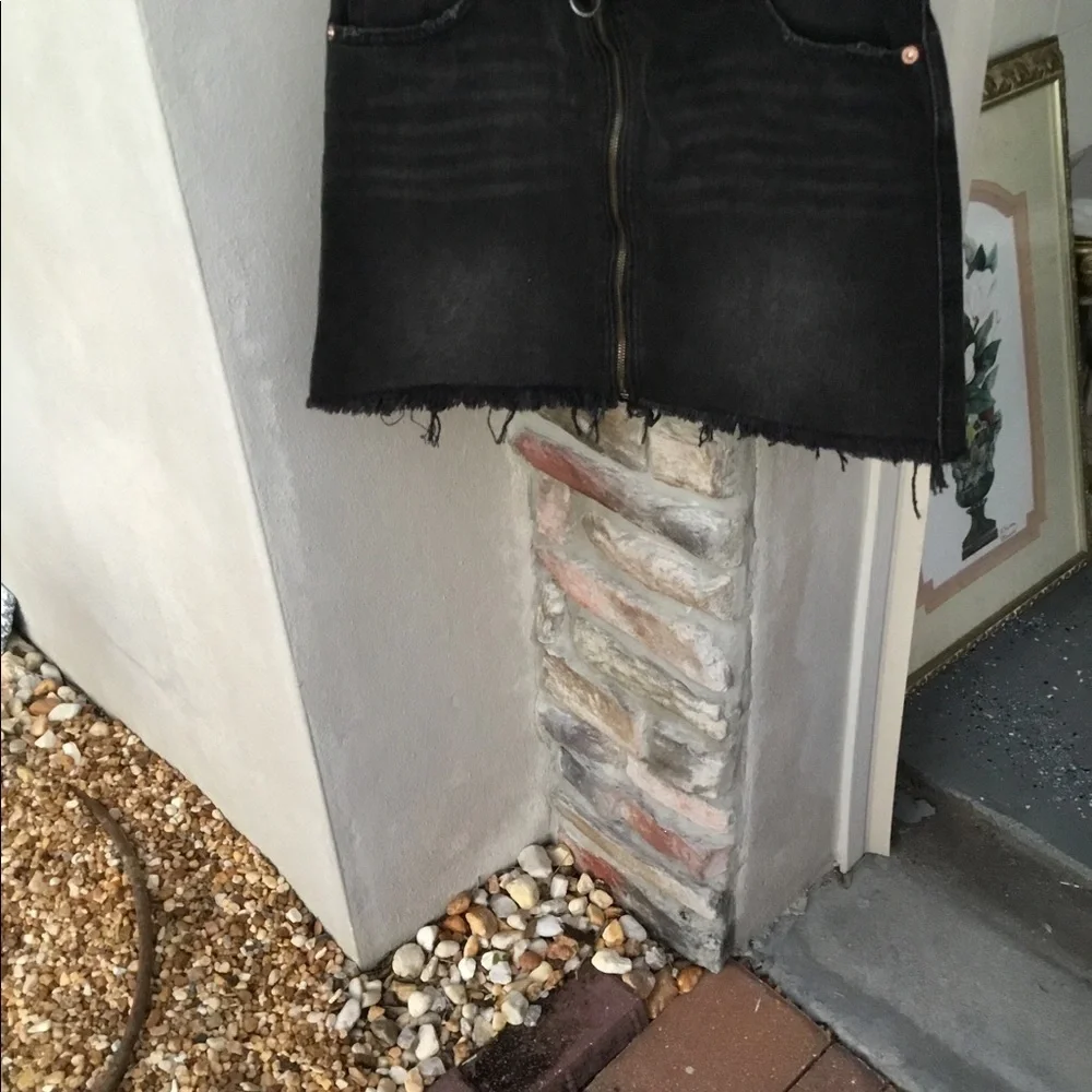 Nwt‎ MINI SKIRT DENIM BY FREE PEOPLE